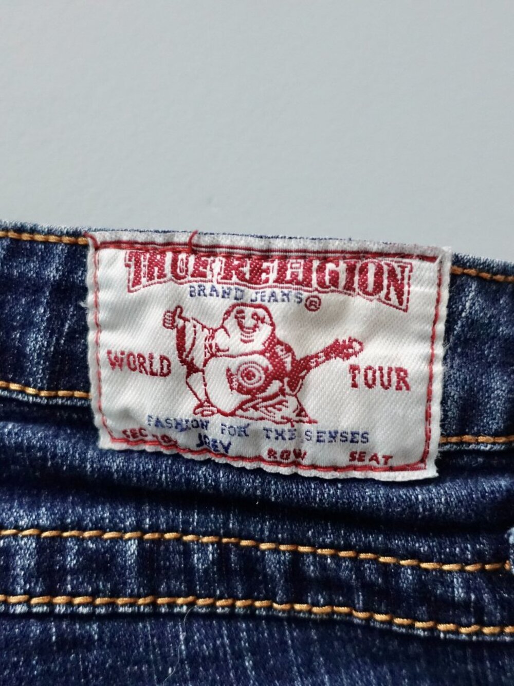 True Religion Vintage Y2K Bedazzled Sequin Bootcut Low Rise Jeans, Size US 27 - Picture 6 of 11